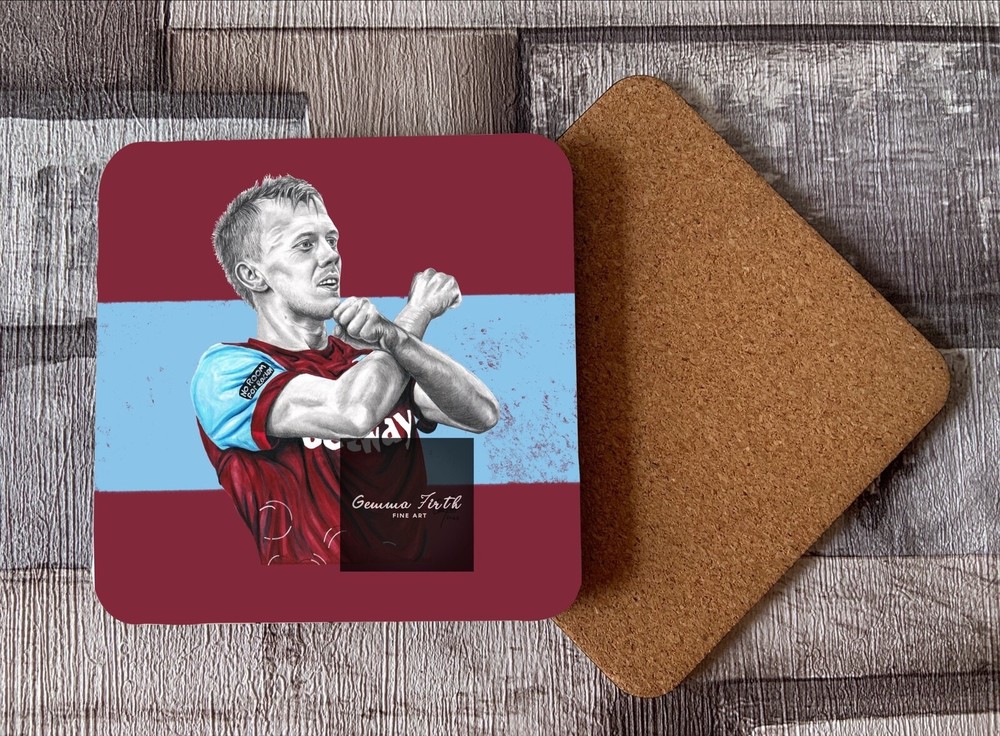 James Ward-Prowse Coaster Handmade ORIGINAL DRAWING
