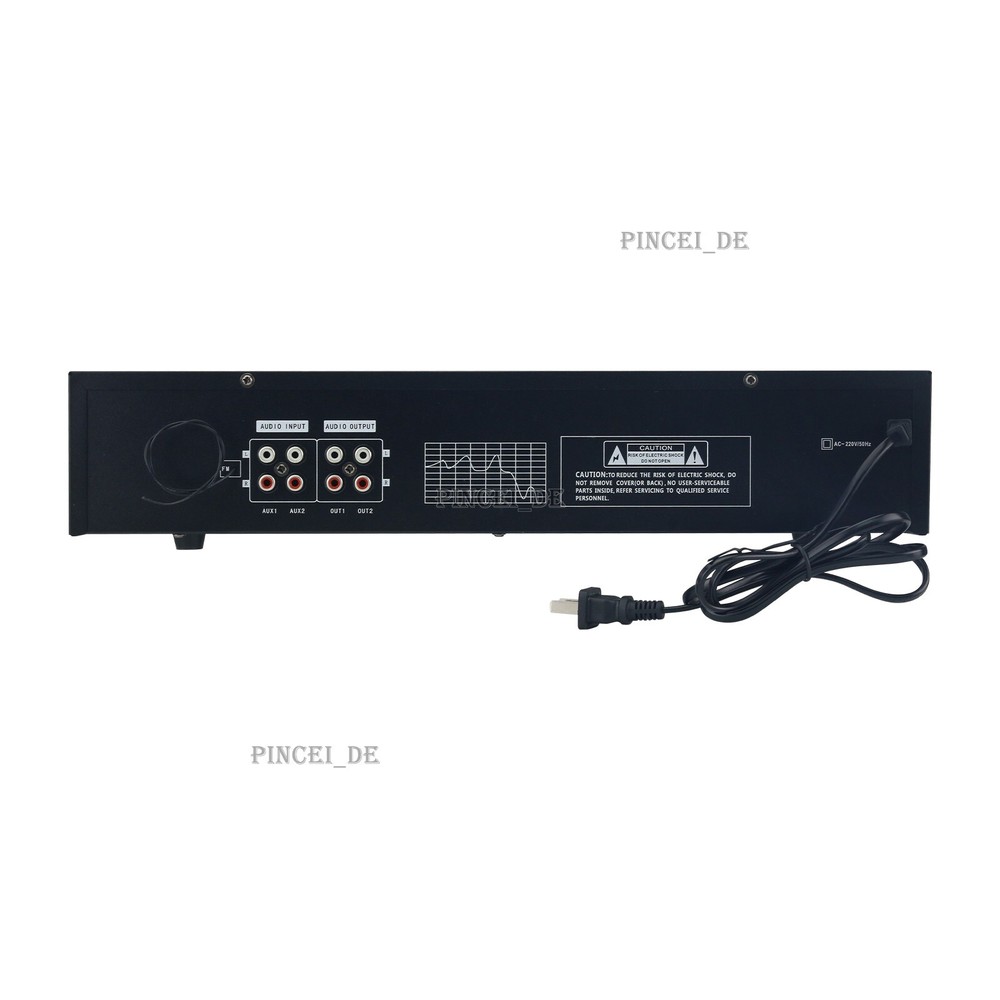 885BT 220V 40-band Stereo Graphic EQ Equalizer Audio Receiver Support USB Input