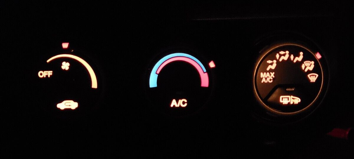 Climate Control Light Bulb Repair Kit for Honda CR-V Pilot 3 Lamps 79670-SL0-A01