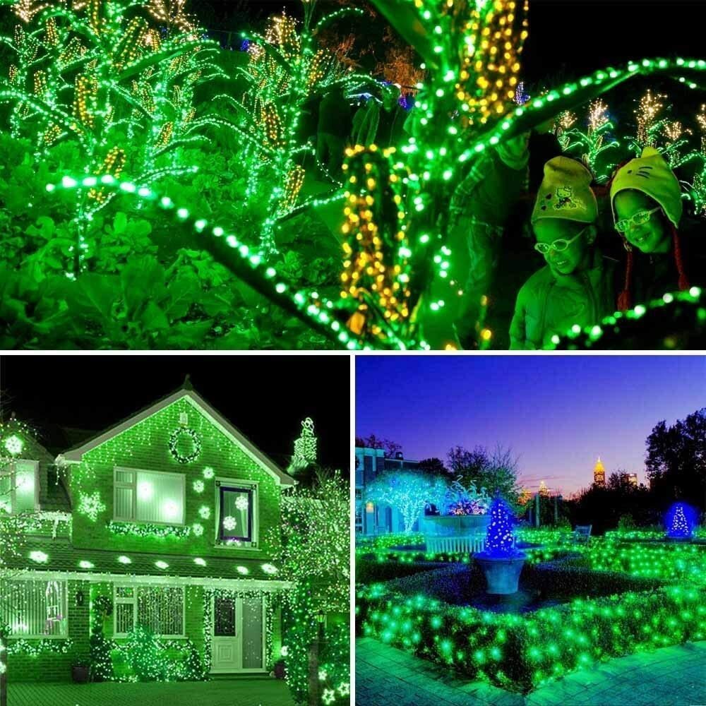 Solar String Lights Outdoor Waterproof Fairy Party Christmas Lamp Garden Decor