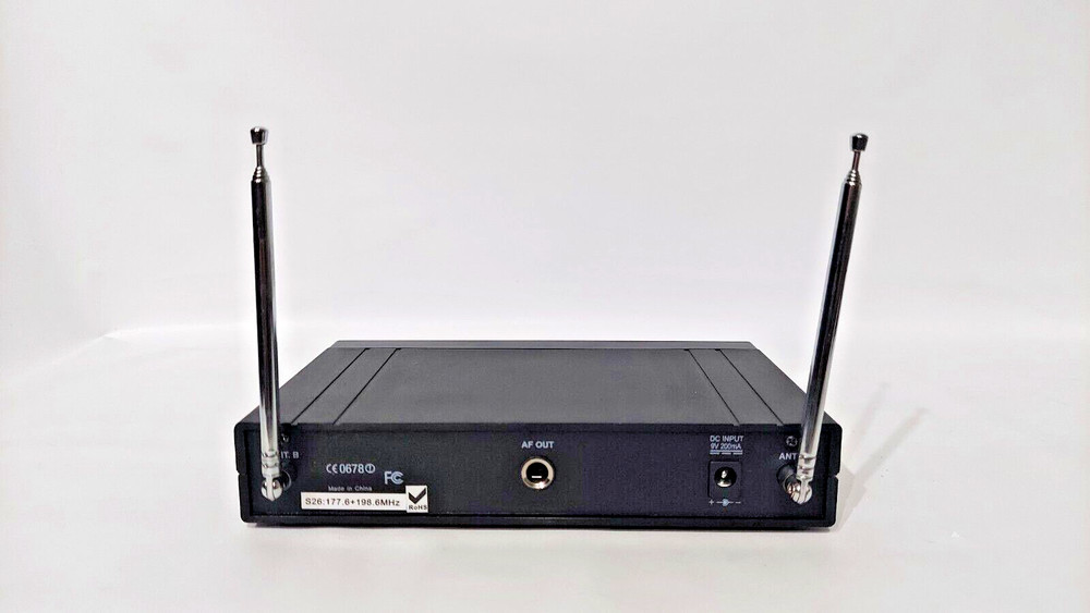 Gemini VHF-2001 Dual Channel VHF Wireless Microphone System
