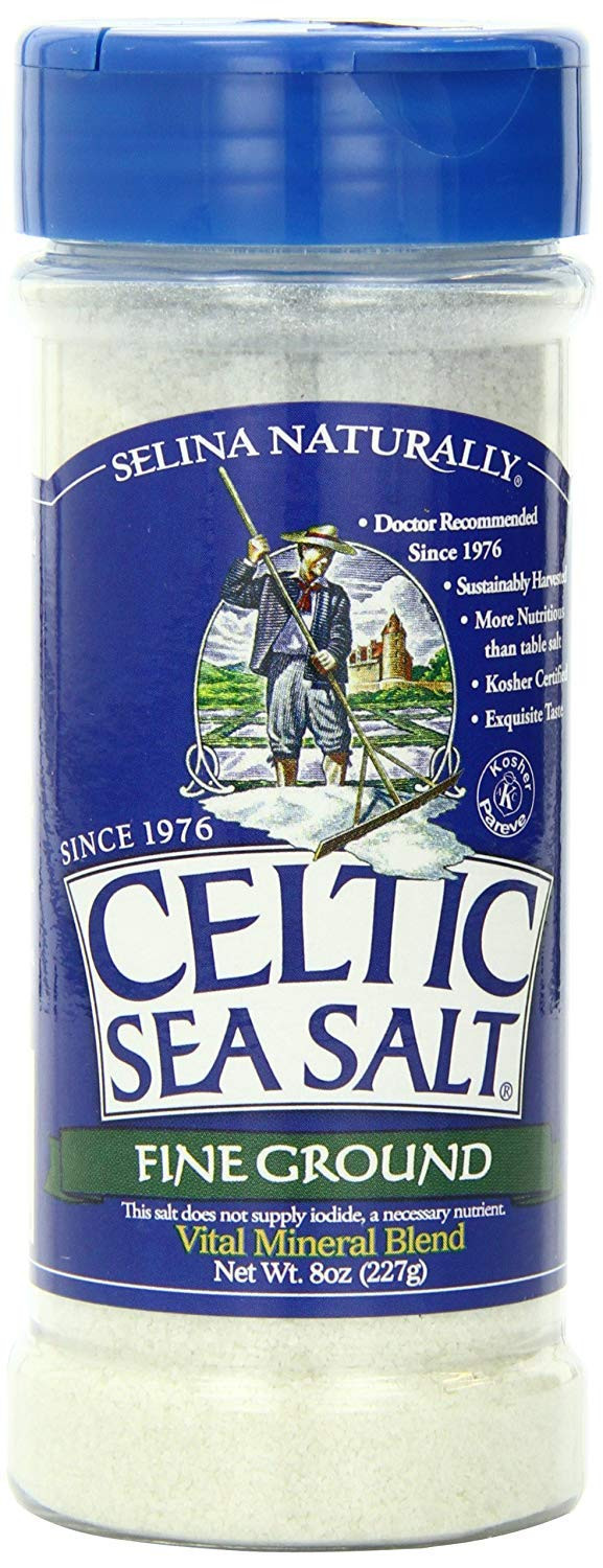 Celtic Sea Salt Fine Ground - 8 oz Shaker
