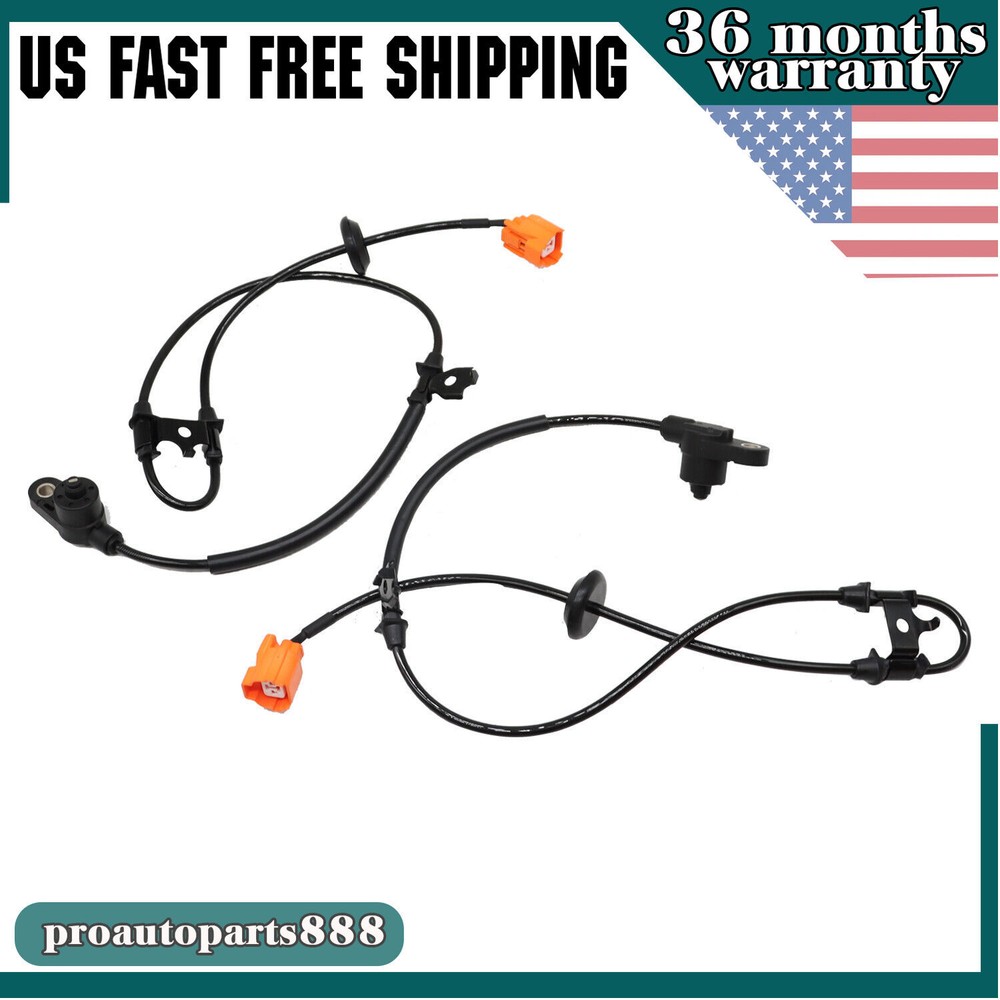 2 ABS Speed Sensor For 2003-08 Honda Pilot Front Driver And Passenger