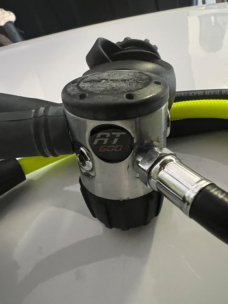 scuba diving equipment set