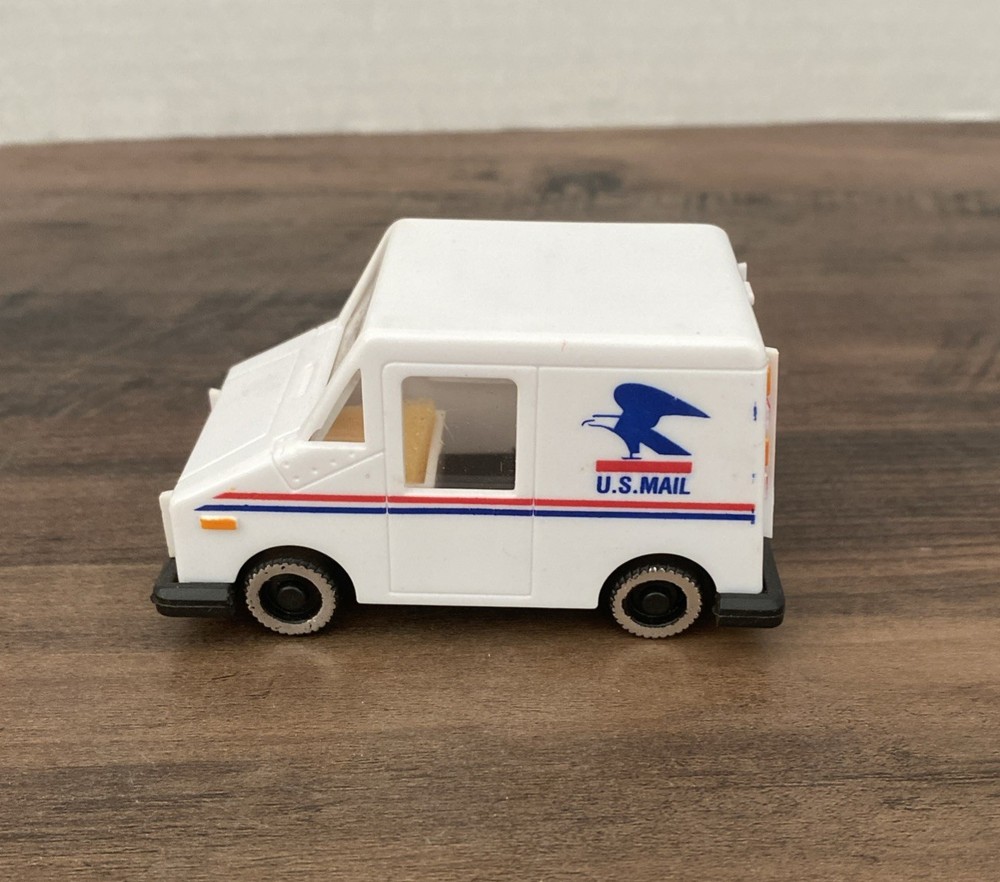 Plastic Mail Truck USPS US Postal Service JSNY STAMP DISPENSER