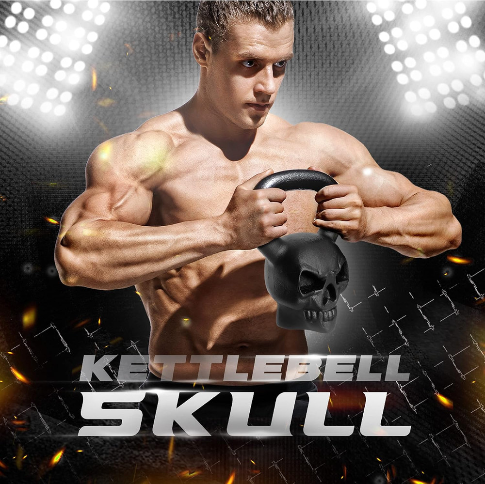 Kettlebell Special Shape, Upgraded &Multifunctional for Advanced Training, Solid