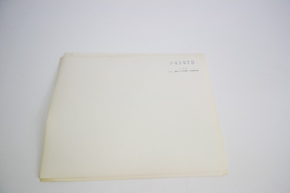 1966 Boeing 737 Press Release & 5 Photos Early Jetliner Development