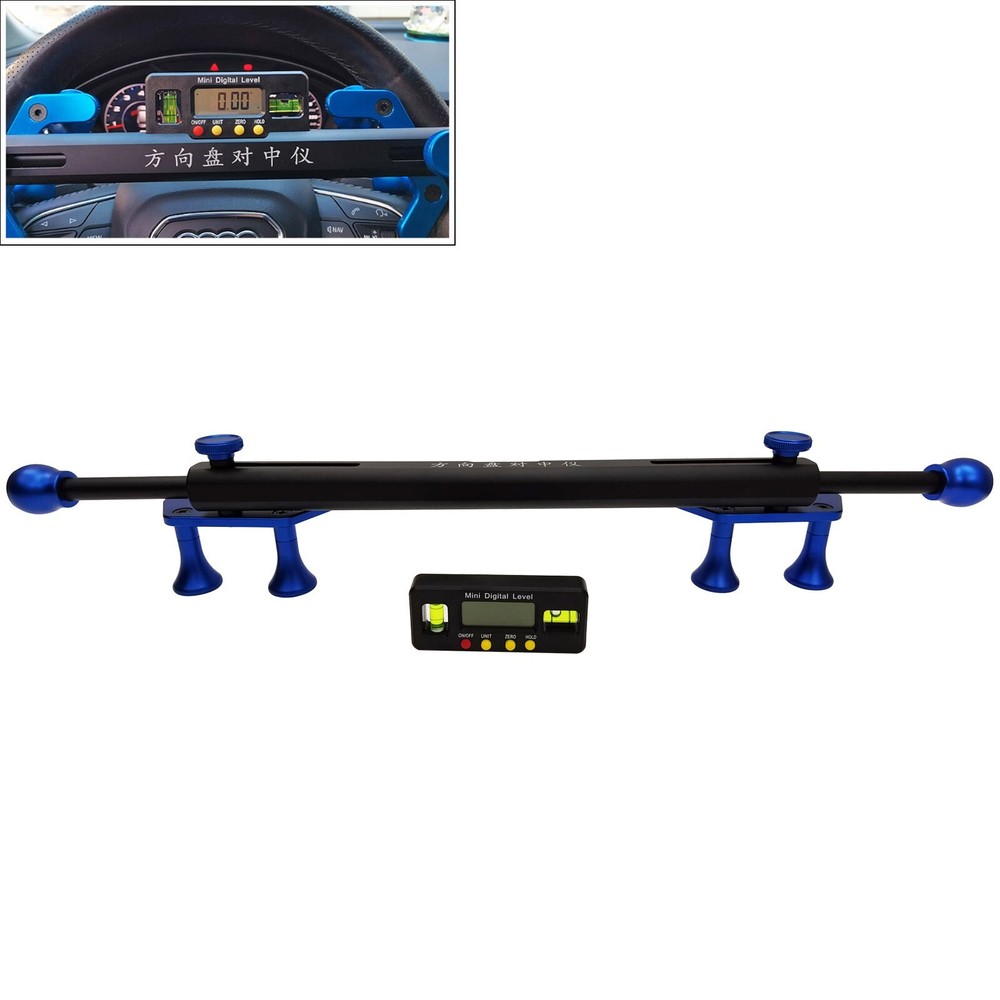 Car Steering Wheel Alignment Tool Four-wheel Alignment Instrument Auxiliary Tool
