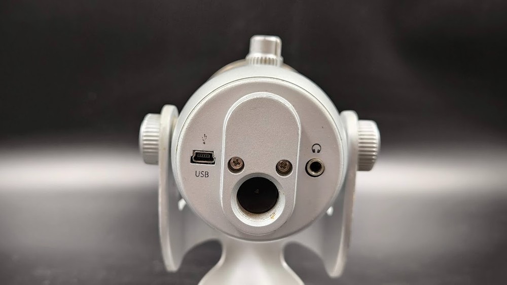 Blue Yeti Microphone Used Working Silver