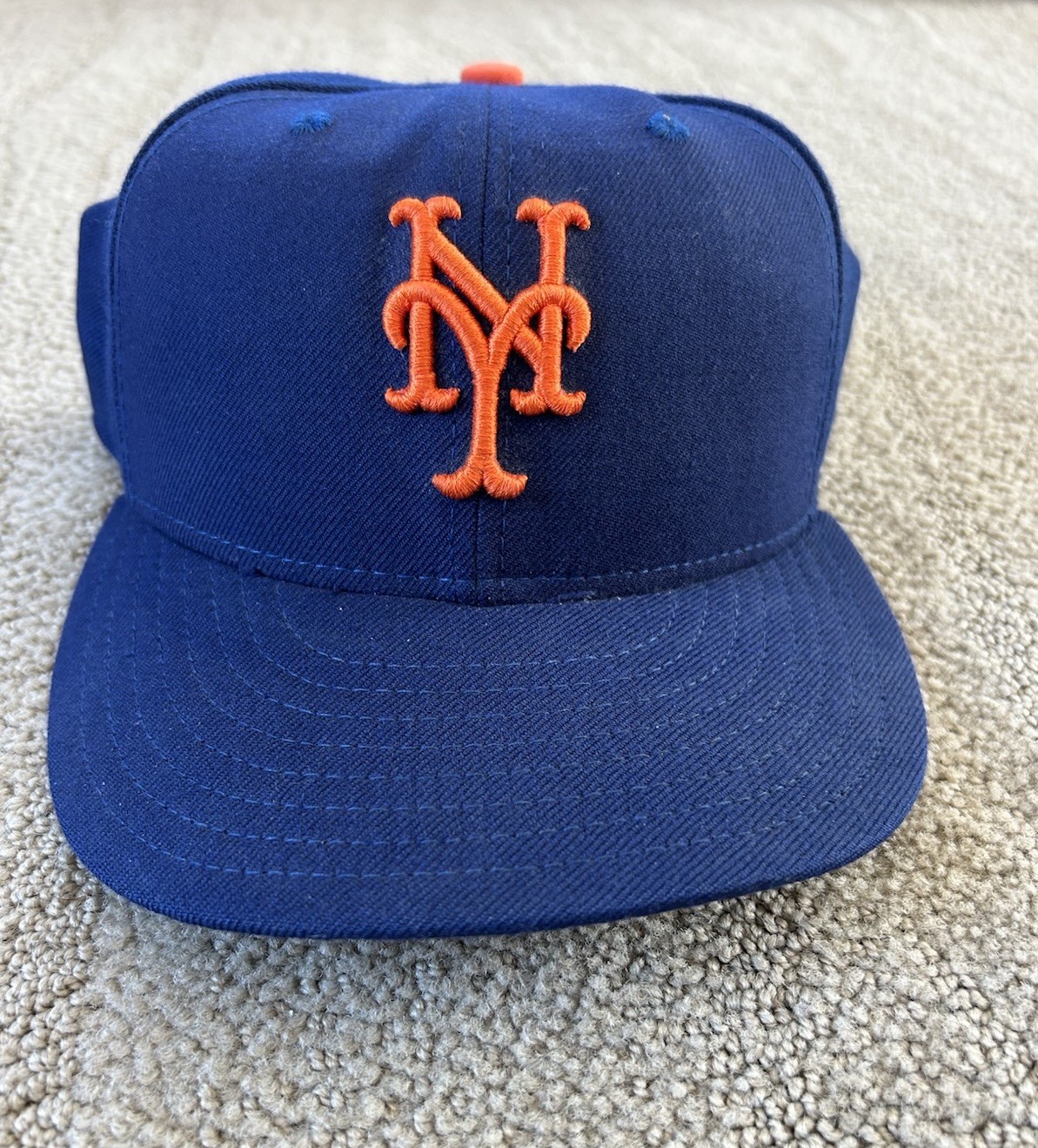 Tom Glavine Game Used Worn 2006 Mets Hat Steiner LOA