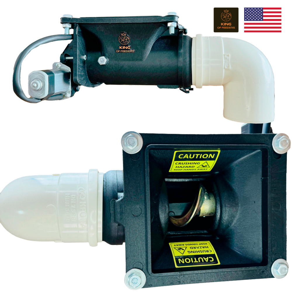 Automatic Feeder with Y- Splitter two animals