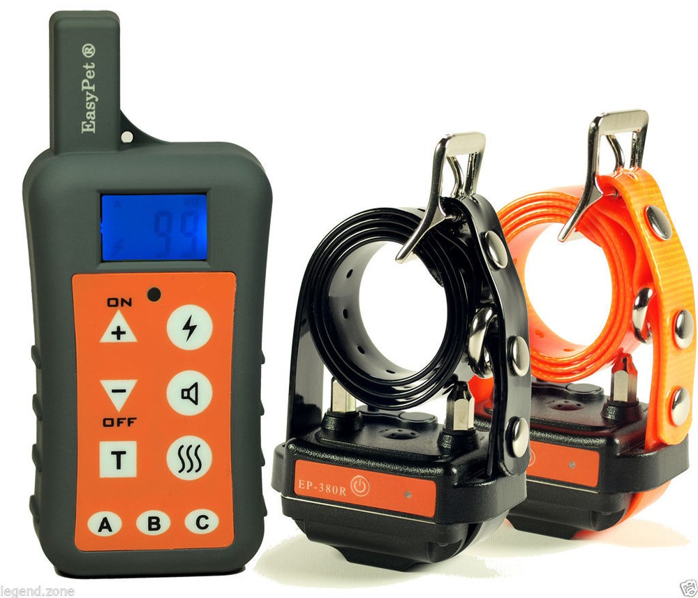 1200M Remote Dog Training Shock Collar No Bark E-Collar Waterproof Rechargeable