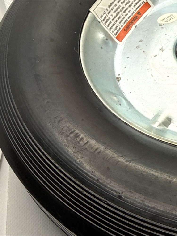 10” Solid Rubber Tire 220lb Load Capacity Item #35459 Haul Master