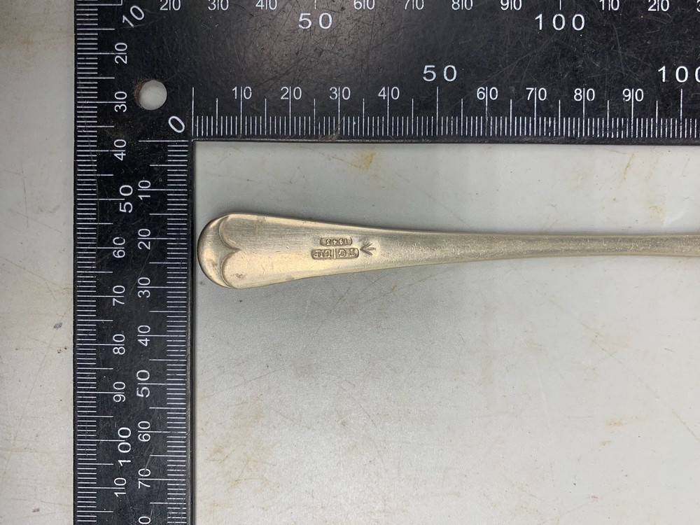 British Army Spoon - Original WW2 Cutlery - Dated 1943