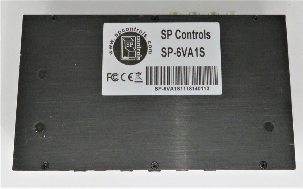 SP CONTROLS, INC. SP-6VA1S FULL HD PRESENTATION 6-INPUT SCALER SWITCHER