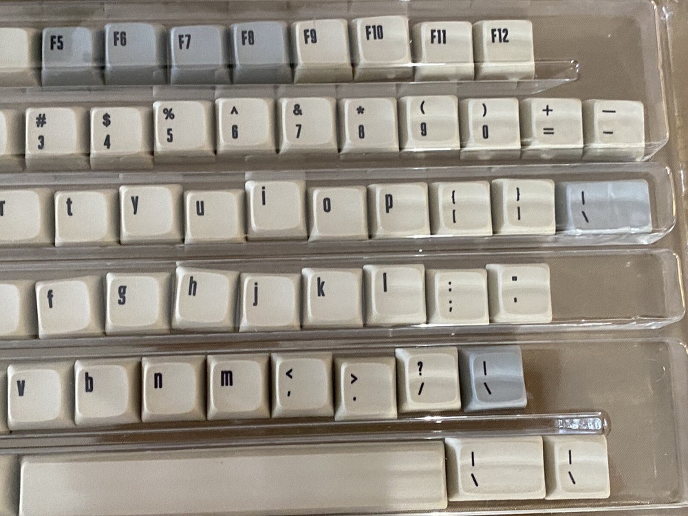 Drop + Mito XDA Canvas Keycap Alphas