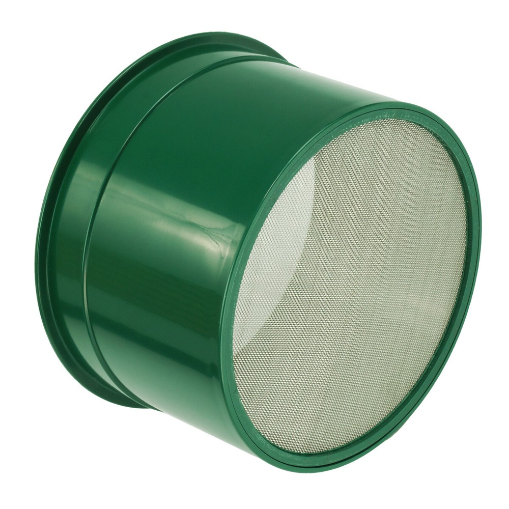 6" Green Mini Stackable Sifting Classifier – 40 Holes for Fine Gold Recovery