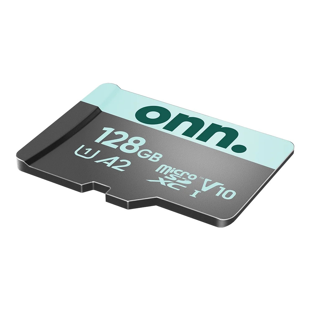 onn 128GB MicroSDXC Card + Reader Bundle