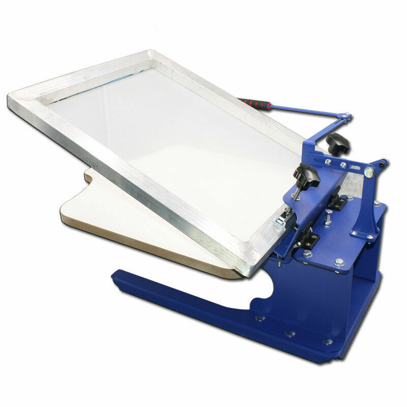 Screen Press Kit Small Screen Printing Kit Monochrome Silk Screen Printer Set