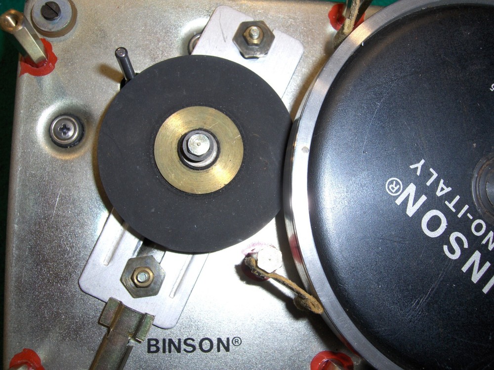 BINSON echorec rubberized wheel