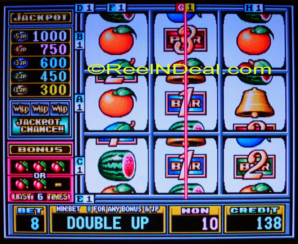 Dyna Wild Jack Cherry Master 8-Liner Slot Machine Highly Profitable