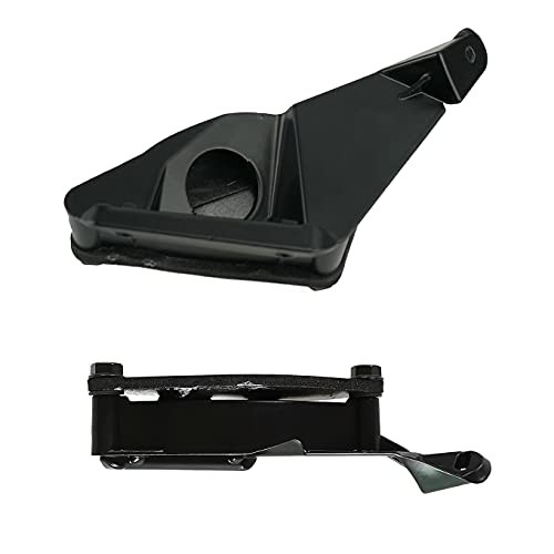 Driver Side Mirror Support Mount Bracket Black Metal Compatible with1993-2002