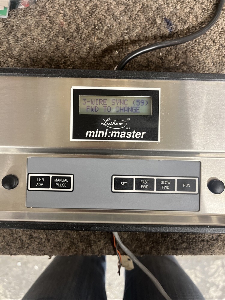 Lathem LTR-0 Mini Master Clock