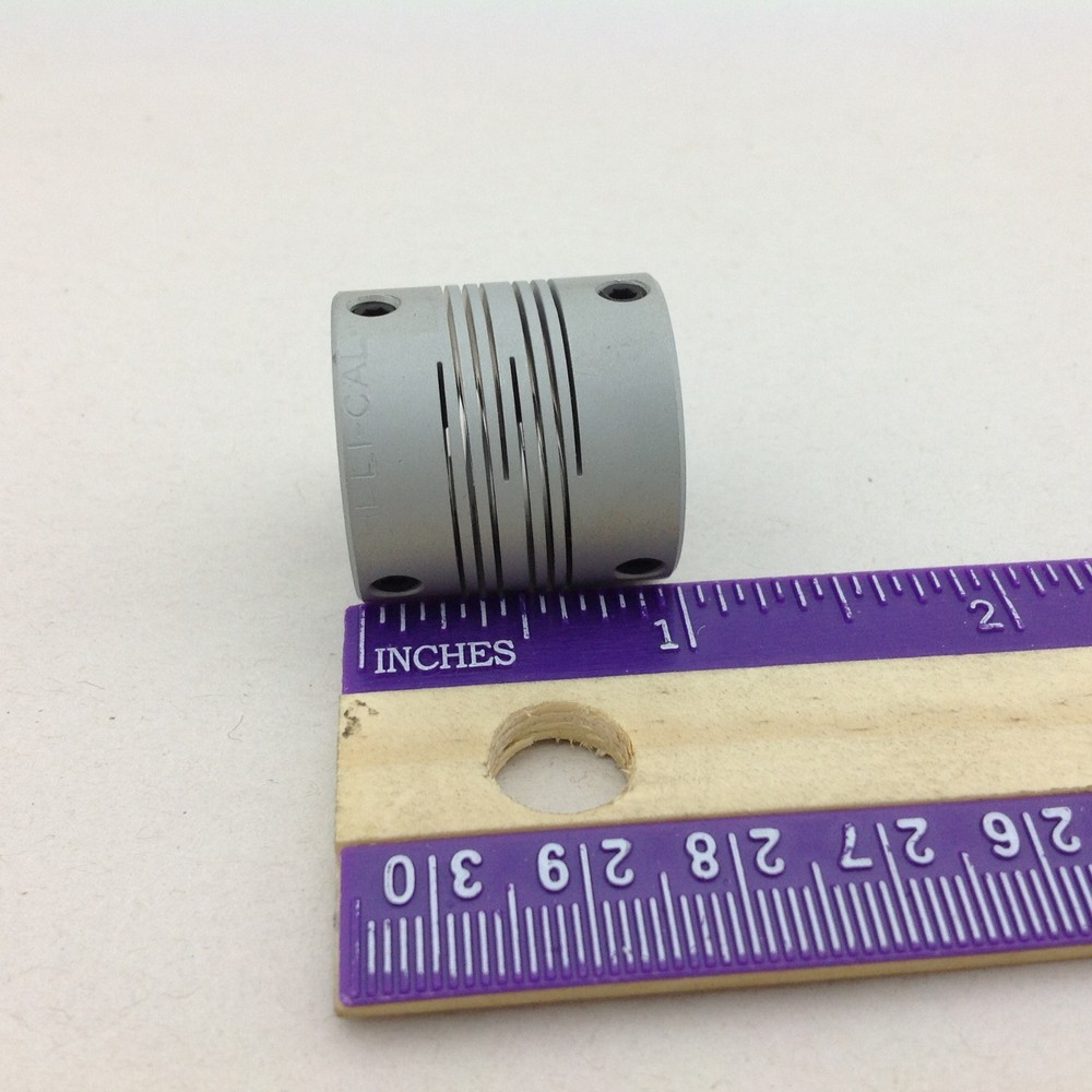 Helical Flexible Zero Backlash Shaft Coupling CNC Stepper Motor BDSAS100-12-8