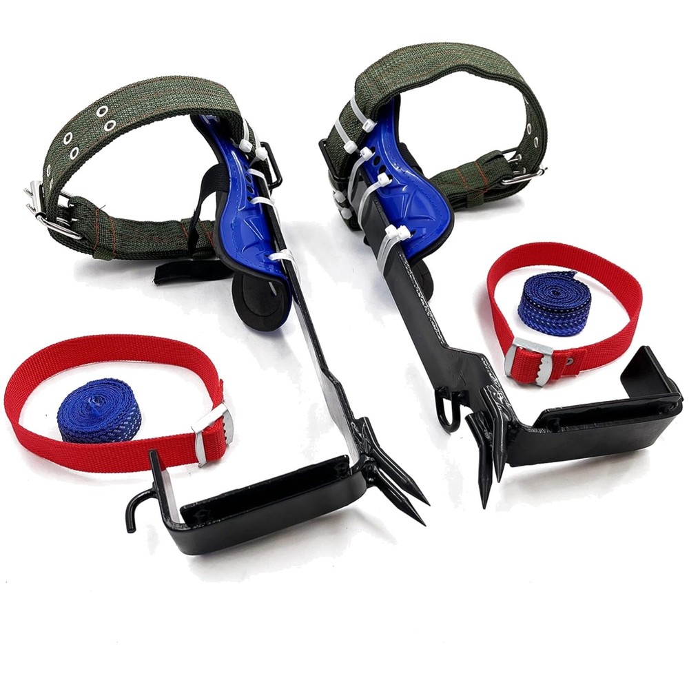 Tree/Pole Climbing Gear Set, Stainless Steel