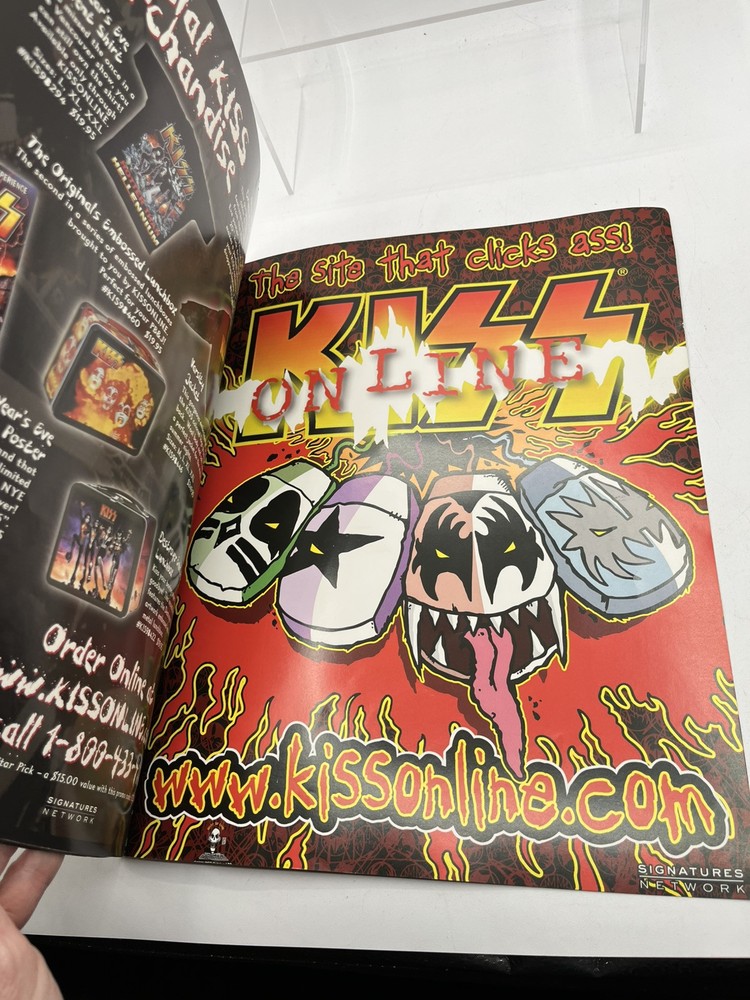 KISS Farewell Tour Program 1973-2000 Commemorative Concert Big Book 11 X 14 VTG