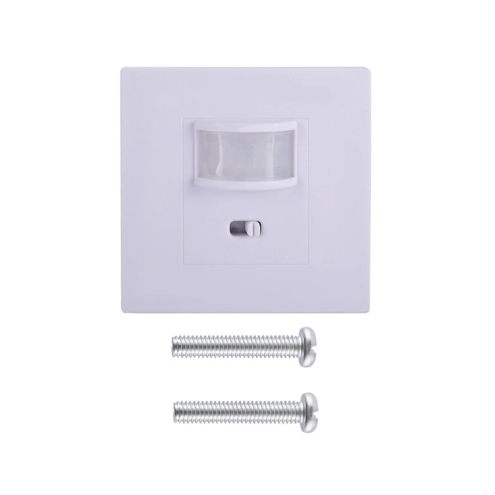 PIR Motion Sensor Wall Switch AC100-240V Professional for Lighting Maintenance