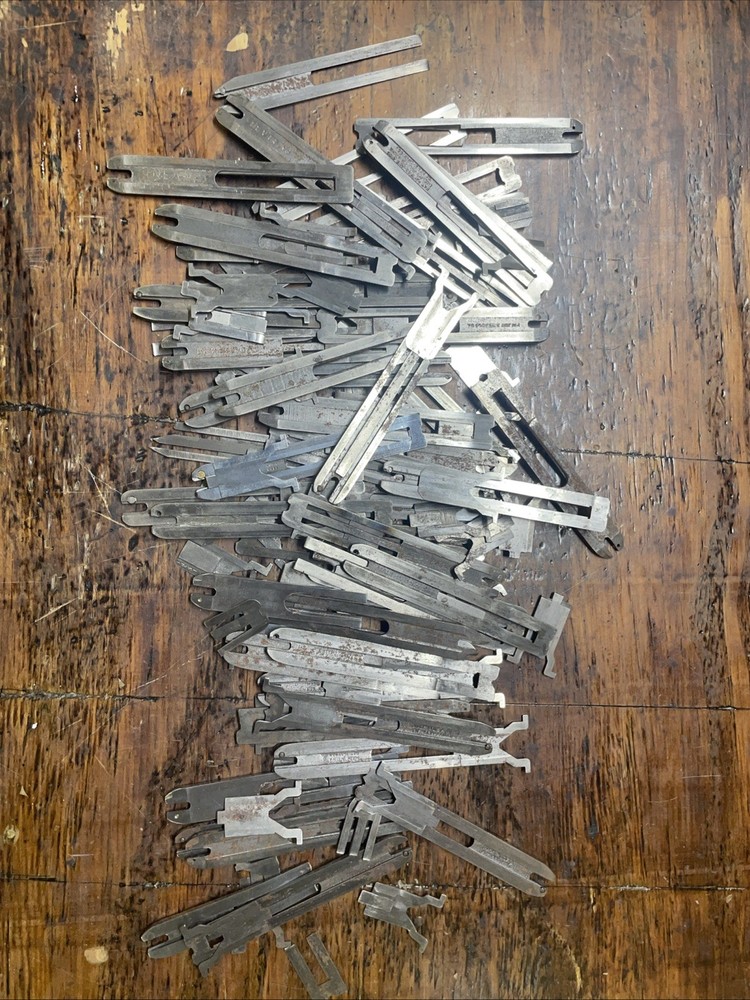 LINOTYPE LETTERPRESS SPACERS Justifying Bands Lot