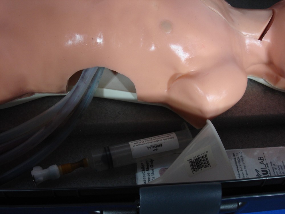 Simulab VascularAccessChild Training System Manikin Vascular Access Child