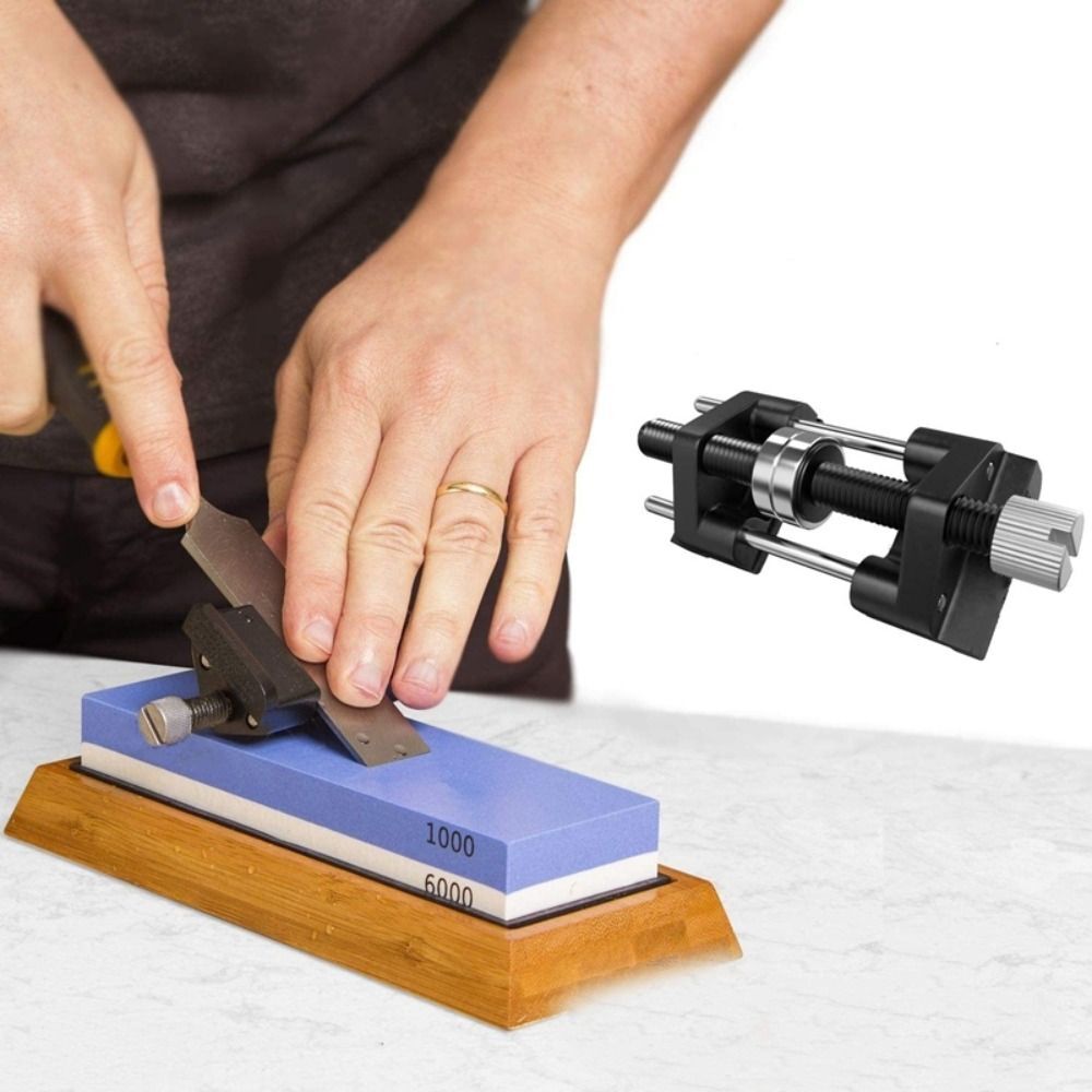 Honing Guide Jig Plane Graver Iron Edge Wood Work Bevel Angle Sharpener Tool