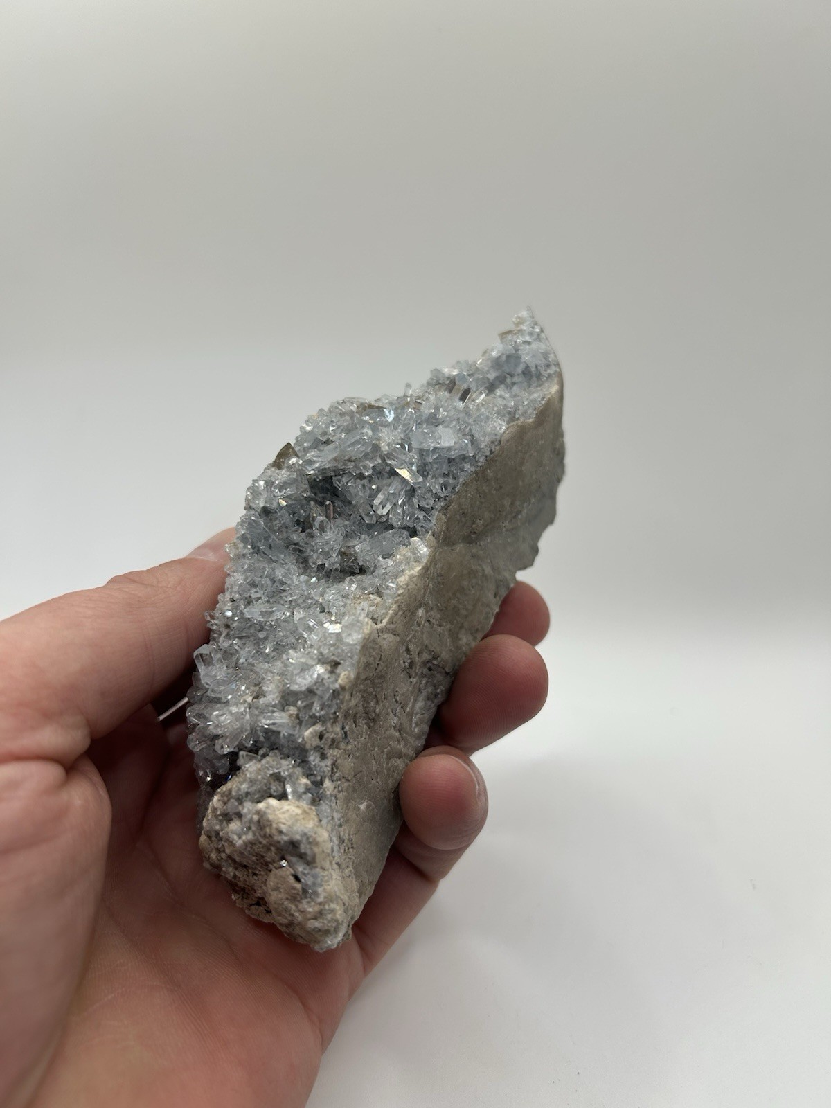 Old Superb Calcite & Gem Celestine, Holloway Quarry, Michigan