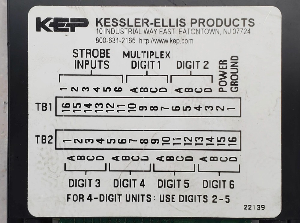 KEP S124X1 Electronic Counter Module
