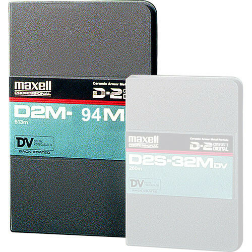 NEW, 1PC, Maxell D2M-94MDV D2 Video Cassette, Medium Shell, FREE SHIPPING