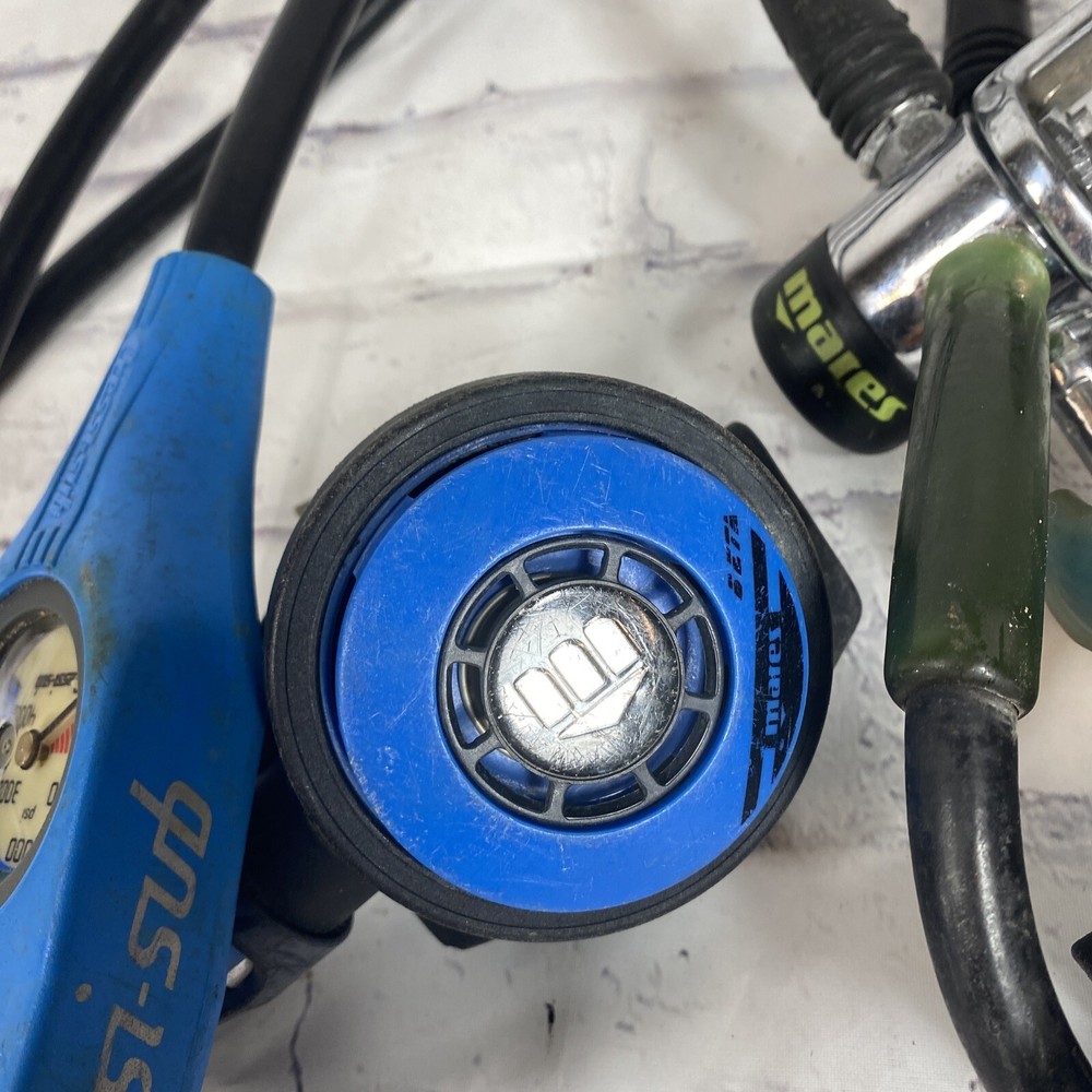 Mares Regulators Cressi-Sub Diving Console Scuba Diving Octopus Bundle See Pics