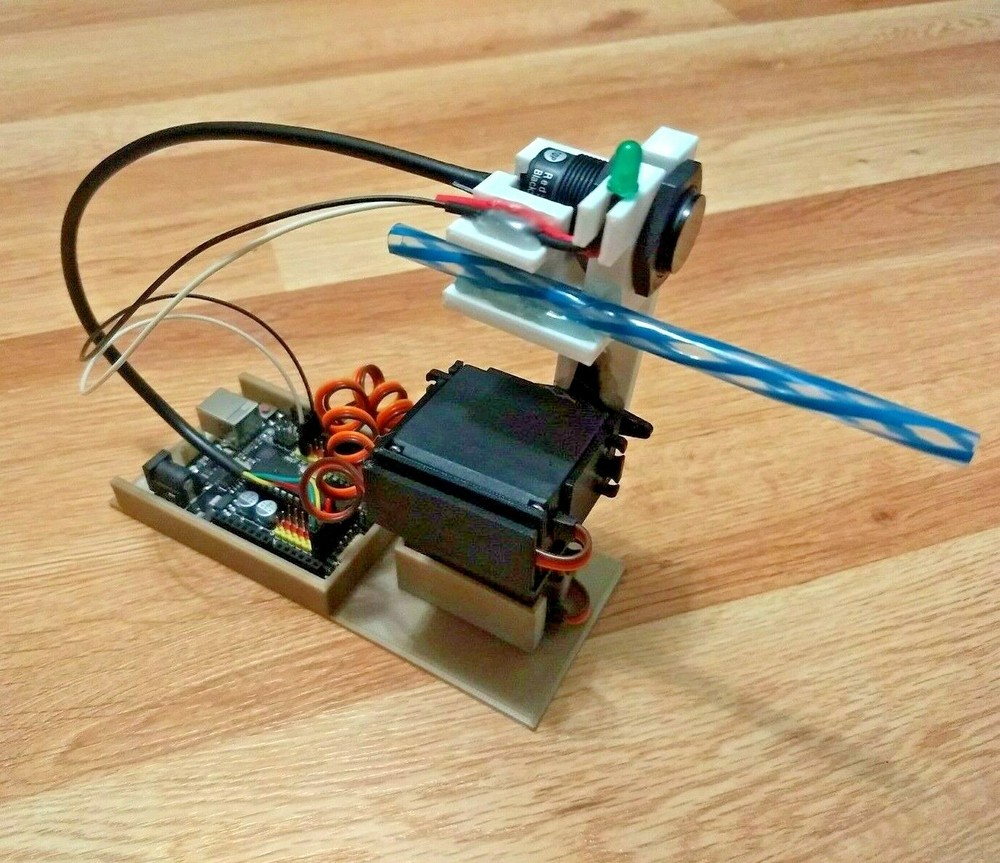 Robotics project - Following a flame with Arduino - complete solution