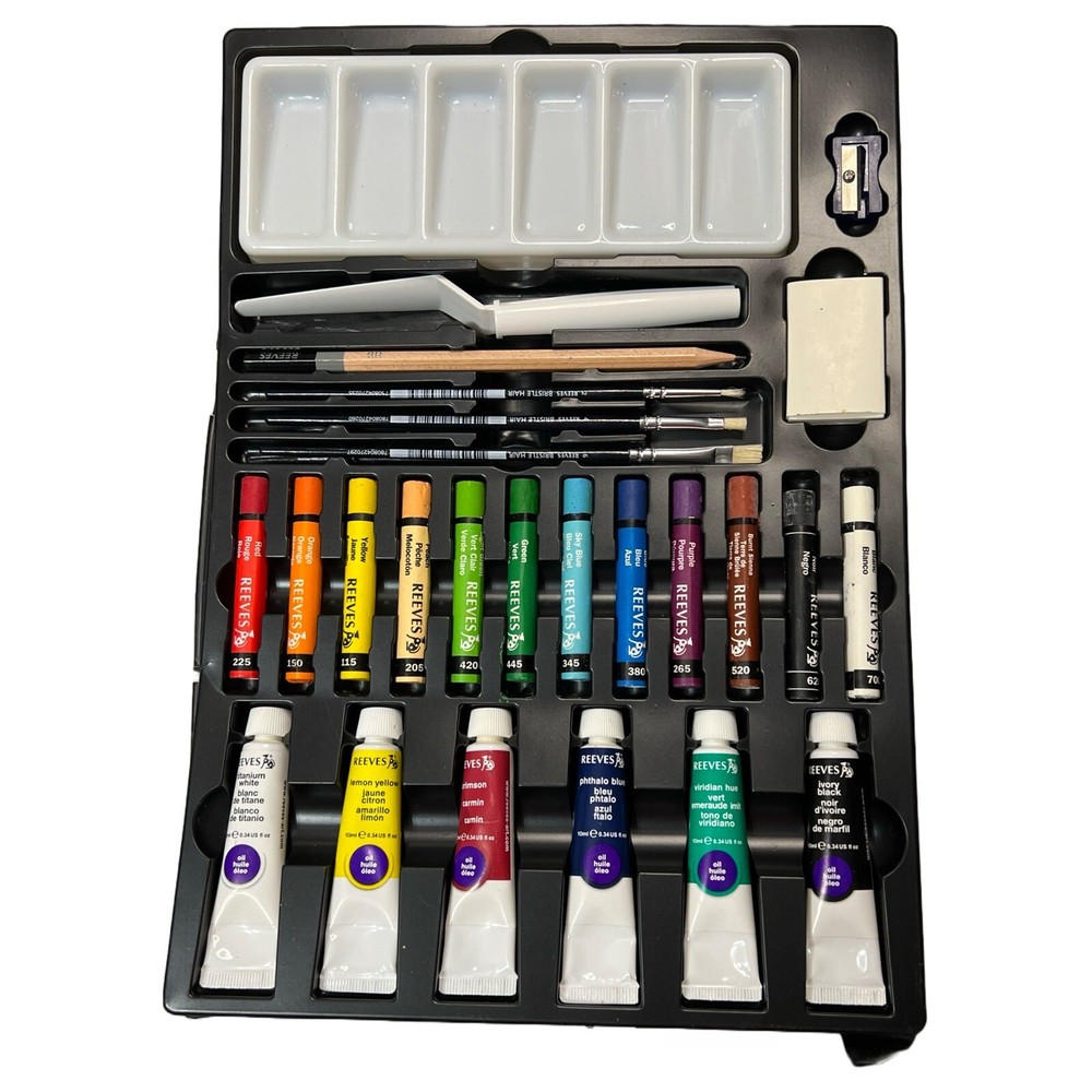 Reeves Complete Oil Paint Set