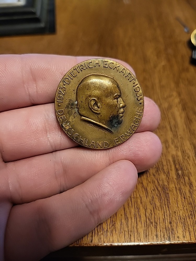 Rare Mentor Badge Eckhart Ww2 German