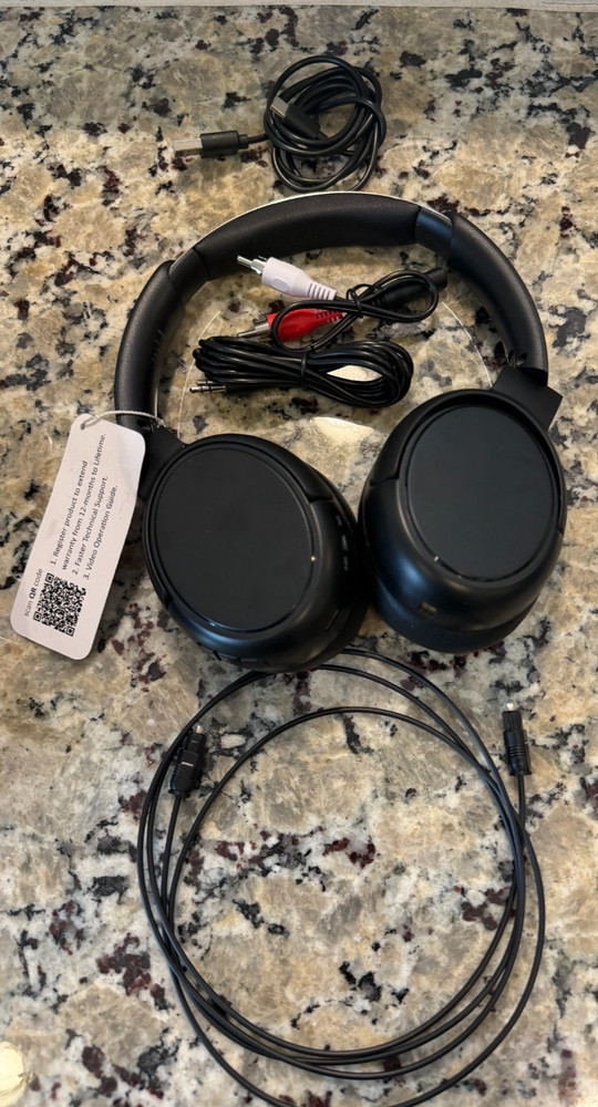 Swiitech Wireless Headphones for TV Transmitter Charging Base, Bluetooth