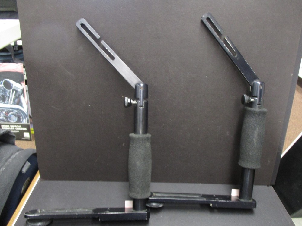 Pro Style Camera Flash Brackets adjustable with Hand Grip 7 brackets pick one