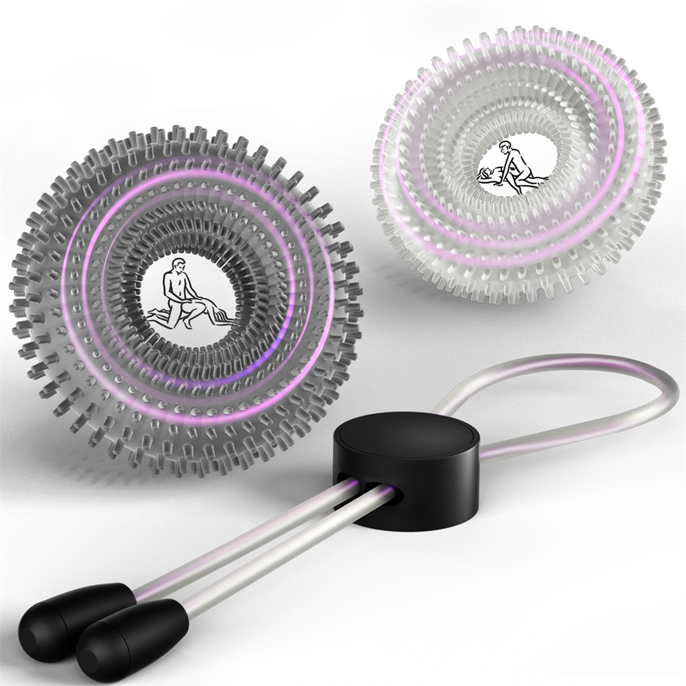 Male Adjustable Silicone Penis Dick Ring Enhancer Prolonging Delay Ejaculation
