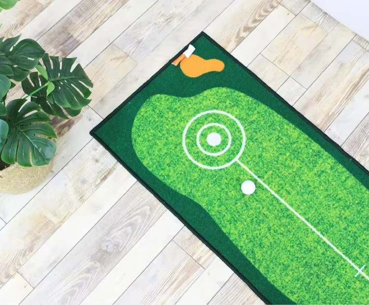 Portable Pro Golf Putting Mat Trainer