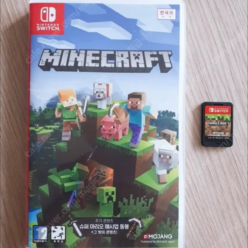 Minecraft Nintendo Switch Card - Korean Version