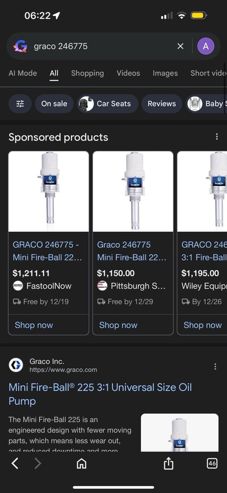 Graco Mini Fire-ball 225