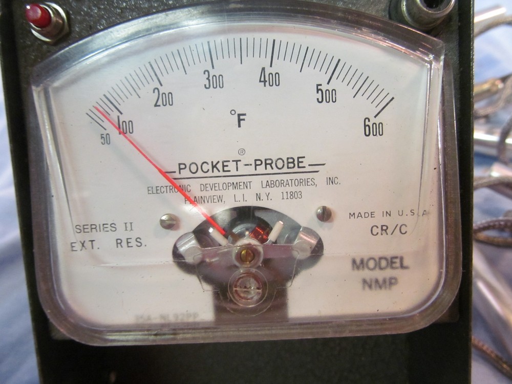 ELECTRONIC DEVELOPMENT LABORATORIES POCKET PROBE PYROMETER MODEL NMP