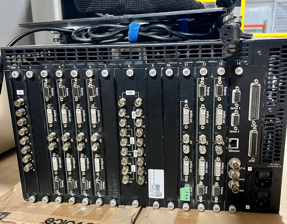Barco FSN-1400 Video Switcher with FSN-150 Compact Controller in Case