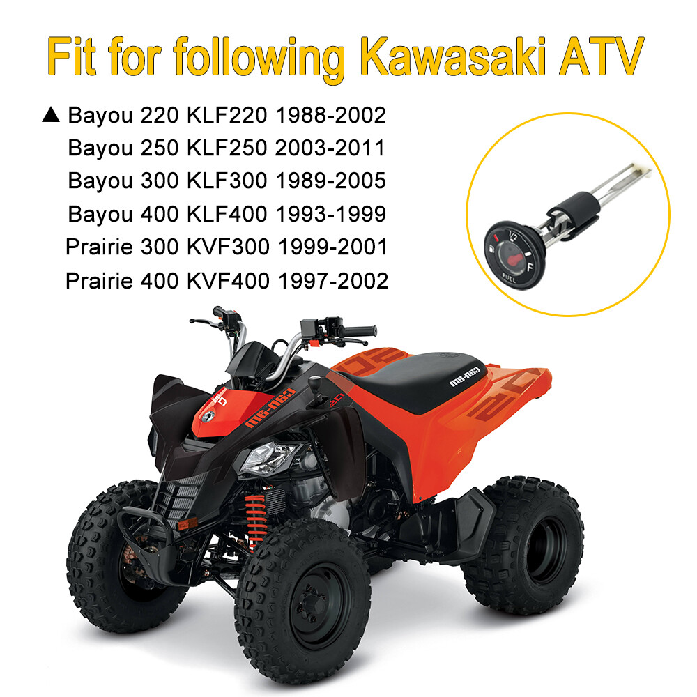 Fuel Gas Tank Level Gauge Meter for Kawasaki Prairie 300 400 KVF300 KVF400 97-02